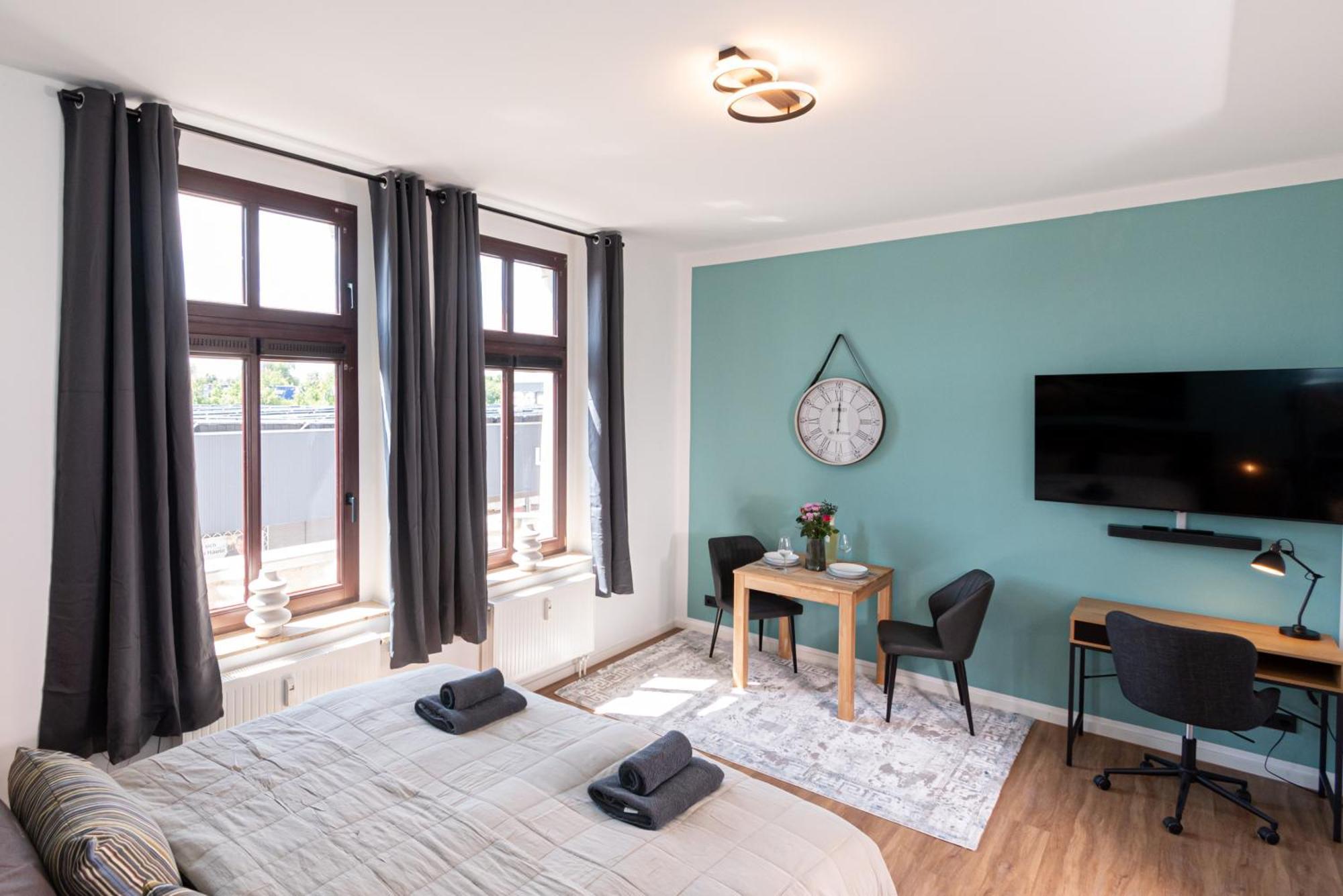 Halle  Sweethome - Zentral - Kueche & Parkplatz, Wifi מראה חיצוני תמונה