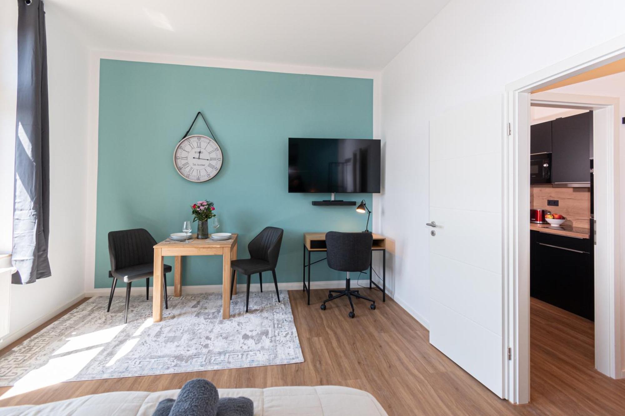 Halle  Sweethome - Zentral - Kueche & Parkplatz, Wifi מראה חיצוני תמונה