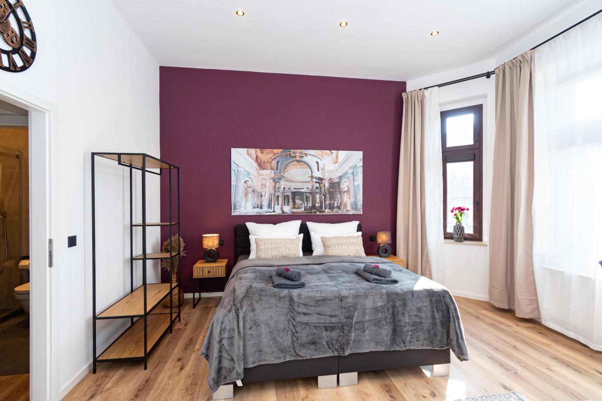 Halle  Sweethome - Zentral - Kueche & Parkplatz, Wifi מראה חיצוני תמונה