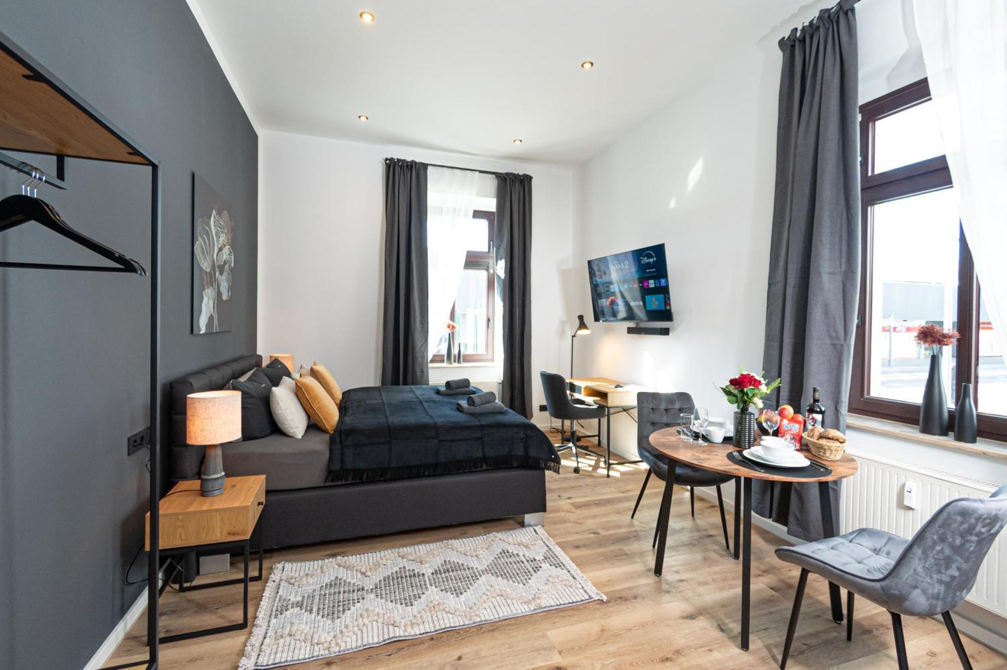 Halle  Sweethome - Zentral - Kueche & Parkplatz, Wifi מראה חיצוני תמונה